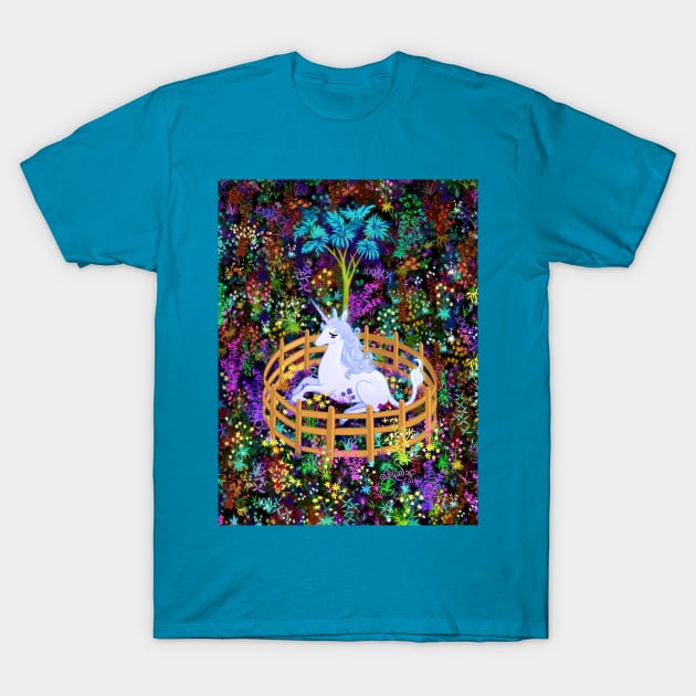 The Last Unicorn in Captivity T-Shirt by Ellador